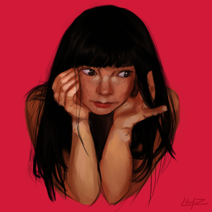 Armando Lazarus Perez - Björk, 2024, Digital